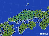 中国地方のアメダス実況(日照時間)(2024年03月06日)