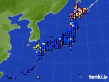 2024年03月06日のアメダス(日照時間)