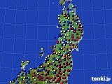 東北地方のアメダス実況(日照時間)(2024年03月07日)
