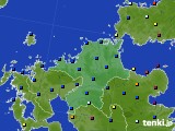 福岡県のアメダス実況(日照時間)(2024年03月07日)