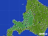 道央のアメダス実況(風向・風速)(2024年03月07日)