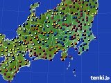 関東・甲信地方のアメダス実況(日照時間)(2024年03月08日)