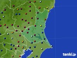 茨城県のアメダス実況(日照時間)(2024年03月08日)
