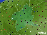 群馬県のアメダス実況(日照時間)(2024年03月08日)