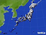 アメダス実況(風向・風速)(2024年03月08日)