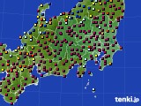 関東・甲信地方のアメダス実況(日照時間)(2024年03月10日)
