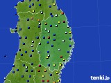 岩手県のアメダス実況(日照時間)(2024年03月10日)