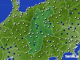 長野県のアメダス実況(風向・風速)(2024年03月10日)