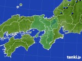 近畿地方のアメダス実況(積雪深)(2024年03月11日)