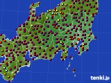 関東・甲信地方のアメダス実況(日照時間)(2024年03月11日)
