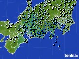 東海地方のアメダス実況(降水量)(2024年03月12日)