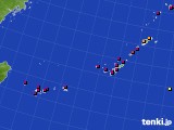 沖縄地方のアメダス実況(日照時間)(2024年03月12日)