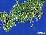 2024年03月13日の東海地方のアメダス(気温)