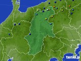 長野県のアメダス実況(積雪深)(2024年03月14日)