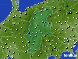 長野県のアメダス実況(気温)(2024年03月14日)