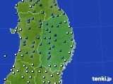 岩手県のアメダス実況(気温)(2024年03月14日)