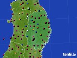 岩手県のアメダス実況(日照時間)(2024年03月16日)