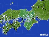 近畿地方のアメダス実況(降水量)(2024年03月17日)