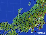 2024年03月17日の北陸地方のアメダス(日照時間)