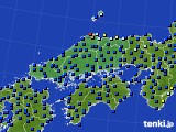 中国地方のアメダス実況(日照時間)(2024年03月17日)