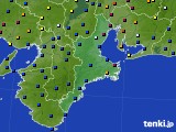 三重県のアメダス実況(日照時間)(2024年03月19日)
