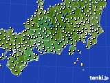 東海地方のアメダス実況(気温)(2024年03月19日)