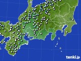 東海地方のアメダス実況(降水量)(2024年03月20日)