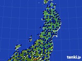 東北地方のアメダス実況(日照時間)(2024年03月20日)