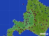 道央のアメダス実況(日照時間)(2024年03月20日)