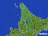 道北のアメダス実況(風向・風速)(2024年03月20日)