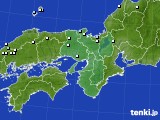 近畿地方のアメダス実況(降水量)(2024年03月21日)