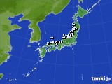 アメダス実況(降水量)(2024年03月21日)