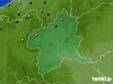 群馬県のアメダス実況(積雪深)(2024年03月21日)