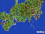 東海地方のアメダス実況(日照時間)(2024年03月21日)