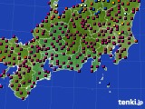 東海地方のアメダス実況(日照時間)(2024年03月22日)