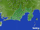 静岡県のアメダス実況(降水量)(2024年03月23日)
