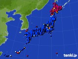 2024年03月23日のアメダス(日照時間)