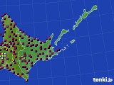 道東のアメダス実況(日照時間)(2024年03月23日)