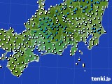 2024年03月23日の東海地方のアメダス(気温)