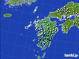 九州地方のアメダス実況(降水量)(2024年03月24日)