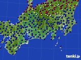東海地方のアメダス実況(日照時間)(2024年03月24日)