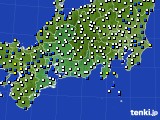 2024年03月26日の東海地方のアメダス(風向・風速)