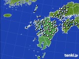 九州地方のアメダス実況(降水量)(2024年03月28日)