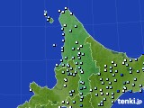 道北のアメダス実況(降水量)(2024年03月29日)
