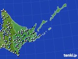 道東のアメダス実況(降水量)(2024年03月29日)