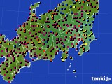 関東・甲信地方のアメダス実況(日照時間)(2024年03月29日)