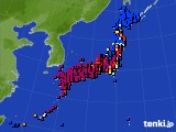 アメダス実況(日照時間)(2024年03月29日)