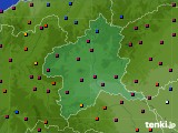 群馬県のアメダス実況(日照時間)(2024年03月29日)