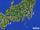 関東・甲信地方のアメダス実況(日照時間)(2024年03月31日)