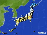 アメダス実況(気温)(2024年03月31日)